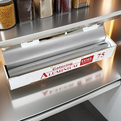 Spezielle Bestellung von Aluminiumfolie für die sichere und temperaturgesteuerte Lagerung von Lebensmitteln