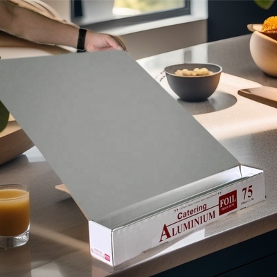 Portable Haushalts-Food-Grade Aluminiumfolie Roll für das Backen anpassbar und Lebensmittel-sicher