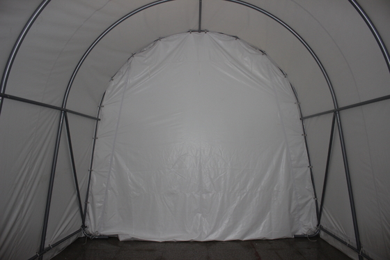 Abnehmbare Seitenwände Türen 400*730*330cm Schwerlastwagenhaus für Garten und Camping