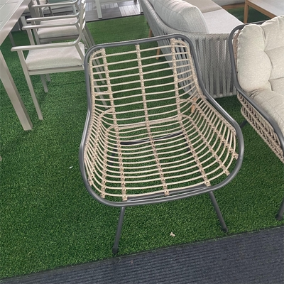 Außengartenmöbel Aluminium Rattan Sofa Set mit Luxus-Tisch und Teapot Käufer