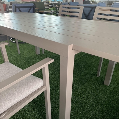 Aussensofa aus Aluminium aus Rattan für Luxus-Garten-Tee-Tisch