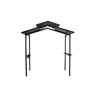 Hard Top BBQ PC Board Grill Gazebo Metallrahmen für den Außengarten Park Terrasse Grill