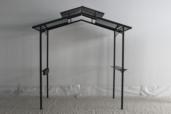 Hard Top BBQ PC Board Grill Gazebo Metallrahmen für den Außengarten Park Terrasse Grill