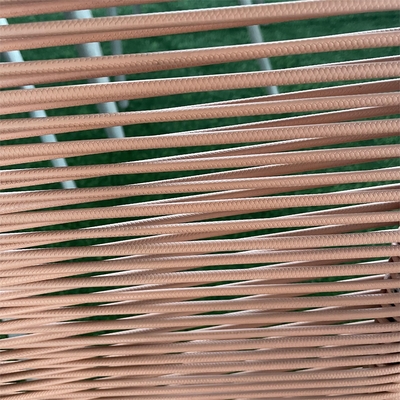 Moderne Gartenmöbel aus Aluminium Bistro Rattan Sofa im modernen Design Stil