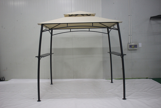 Anpassbarer Metallrahmen Garten BBQ Grill Pavillon für Outdoor-Unterhaltung