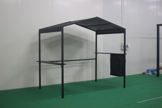 2.3*1.5*2.2M Außen-Aluminium-Hard-Polyester-Dach-Gazebo mit Pulver-beschichtetem Segel-Ausstattung