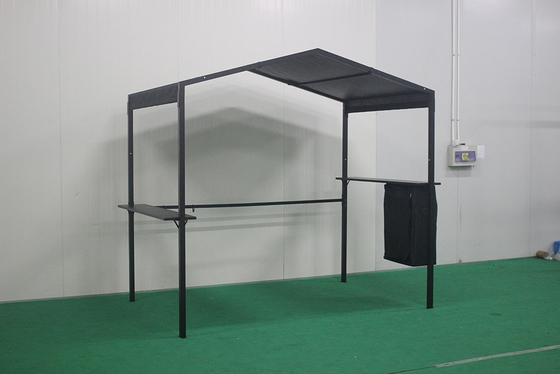 2.3*1.5*2.2M Außen-Aluminium-Hard-Polyester-Dach-Gazebo mit Pulver-beschichtetem Segel-Ausstattung