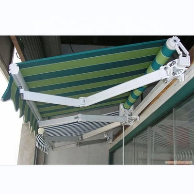 Balkon-Patio-Rückziehbarer Markise mit Stahlmaterial und 2,5 × 2 m Vollöffnung