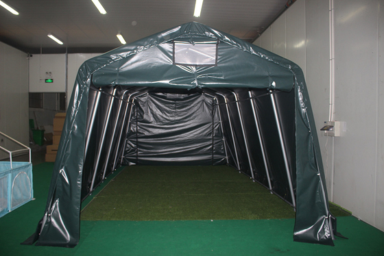 330*600*260cm wasserdichtes PVC Klappwerk Fahrradschuppen Schutzschutz Lagerzelt Carport
