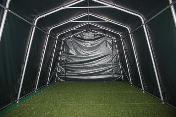 330*600*260cm wasserdichtes PVC Klappwerk Fahrradschuppen Schutzschutz Lagerzelt Carport