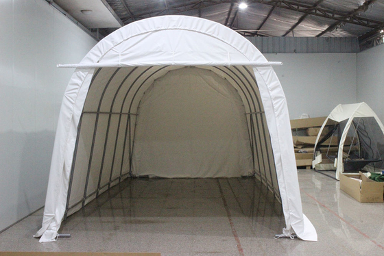 Einfach zu montieren Klappkanopfen Carport für Winterparkplatz Paket Größe 228*46*10cm