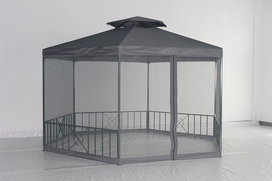 Anpassbarer Stahlrahmen Garten Marquee Pavillon Zelt perfekt für Freizeitveranstaltungen im Park