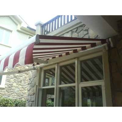 4*3m Outdoor Handwerk Garten Balkon Sonnenschirm Balkon Terrasse Rückziehbare Markise Aluminium OEM