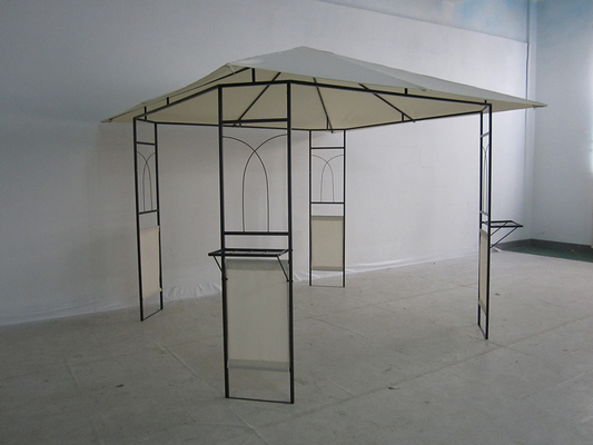 Doppelt Dach Gazebo Außendachschutz mit anpassbarem Design und PVC-beschichtetem Finish