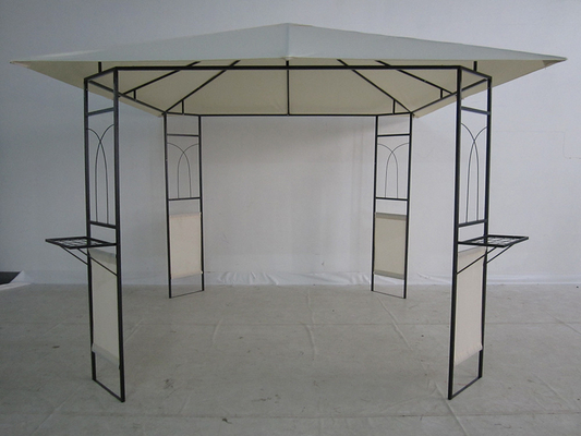 Doppelt Dach Gazebo Außendachschutz mit anpassbarem Design und PVC-beschichtetem Finish