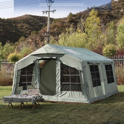 4 Jahreszeiten Mosquito Screen Cabin Zelt für Camping 12.96m2 Raum Raum aufblasbares Zelt