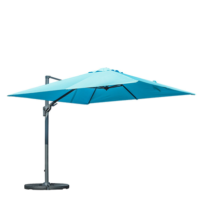 Aufklappbare hängende Sonnenschutzdecke für Patio Offset Sonnenschirm Schirmzeitgenössisch