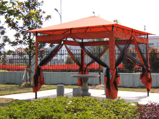 Arches Garten Pergola Außen Aluminium Zelt Pavillon mit Sonnendach und Schwerlastrahmen