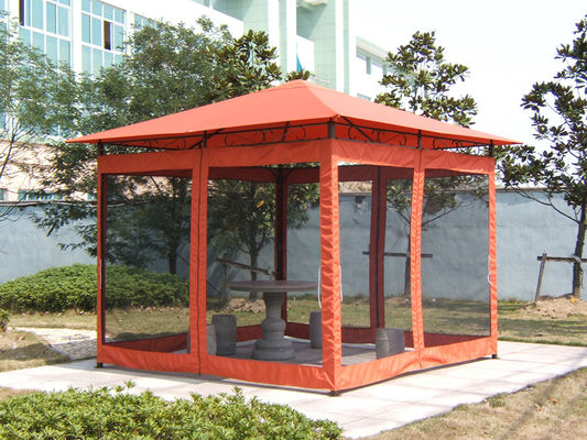 Arches Garten Pergola Außen Aluminium Zelt Pavillon mit Sonnendach und Schwerlastrahmen