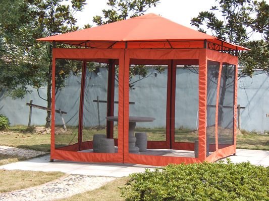 Arches Garten Pergola Außen Aluminium Zelt Pavillon mit Sonnendach und Schwerlastrahmen