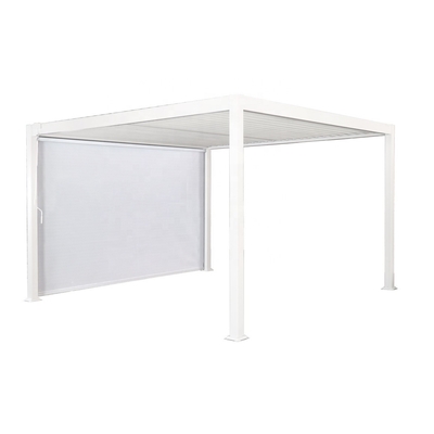 Aluminium Wasserdicht 3x3m Moderne Außenpergola für Garten Winddicht und Wasserdicht