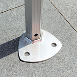 Postverpackung Klappgarten mit individueller Größe und leichtem Aluminium-Stahlrahmen