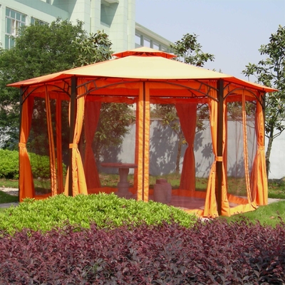 2.5*2.5*2.5M PVC Hexagonal Aluminiumbedeckung Gazebo-Zelt für Gartenausflüge