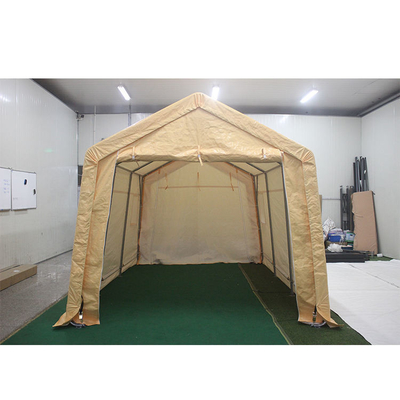 NATURE CP026 Tragbare Metalle und Stoffe Autotelte Außen Garage Rollup Auto Carport