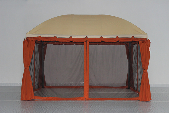 PVC-Gartengebäude Holzpavillonmontage Wasserdichte Pergola für den Außenpark