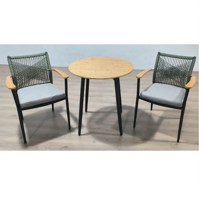 Aluminium Rattan Sofa Set Außengartenmöbel mit Luxus-Tisch und Postverpackung