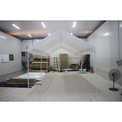 Pulverbeschichtetes Metall 3 x 6 ft Canopy Portable Shelter für Fahrrad- und Motorradlager