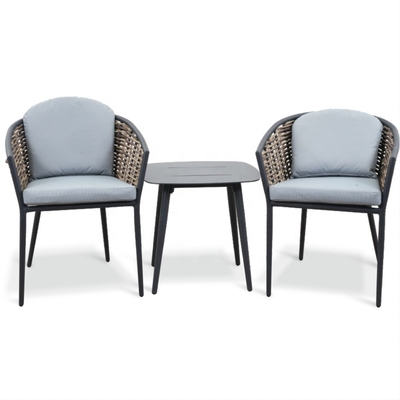 Outdoor Garten Set Aluminium Rattan Sofa Set Luxus Tisch Teapoo Bistro Set Dinner Set