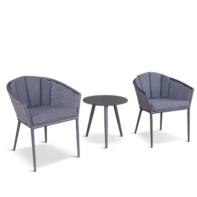 Outdoor Garten Set Aluminium Rattan Sofa Set Luxus Tisch Teapoo Bistro Set Dinner Set