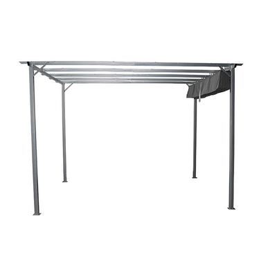 3*3.5*2.35M An das Haus angebracht Weiß Aluminiumrahmen Baldachin Schnäppchen Tanz Preise