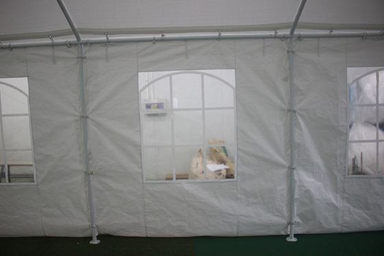 Carport Garage Canopy Shelter Zelt mit Seitenwänden Verzinkte Stangen für Fahrzeuglager