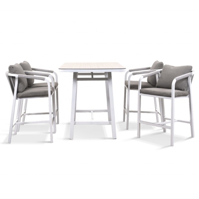 Spezifisches Garten Set Aluminium Rattan Sofa Modernes Design Stil Tisch Teapoy Bistro Set