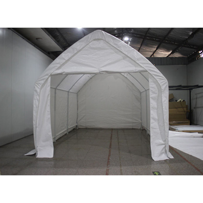 Metall QP-128 Großes weißes Outdoor-Empfangslager Hochzeitsfeier Carport für Veranstaltungen