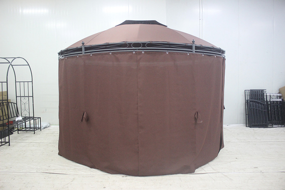 Klappbarer Rahmen Gazebo 3x3m Doppeltdach Werkzeug freies Montieren für dauerhaften Schutz