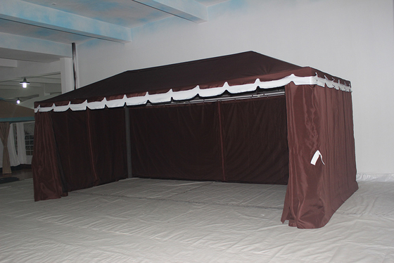 Park Leisure 3*6M Aluminium Sonnenschutz Casual Pop Up Gazebo mit Moskitonetz