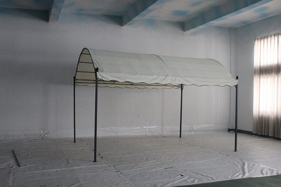 Nicht beschichtet Stahl eingeschlossen Modern wasserdicht Outdoor BBQ Camping Terrasse Solar Gazebo