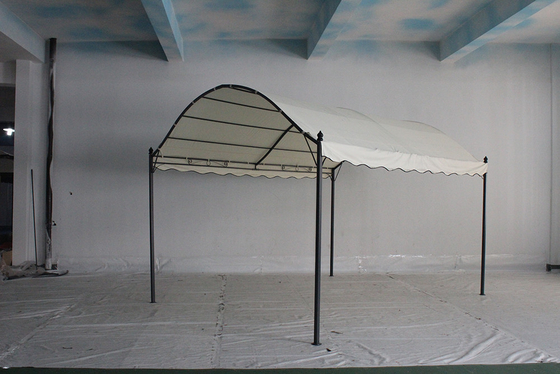 Nicht beschichtet Stahl eingeschlossen Modern wasserdicht Outdoor BBQ Camping Terrasse Solar Gazebo