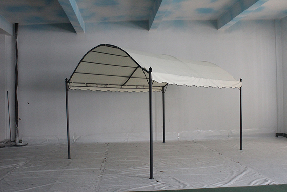 Nicht beschichtet Stahl eingeschlossen Modern wasserdicht Outdoor BBQ Camping Terrasse Solar Gazebo