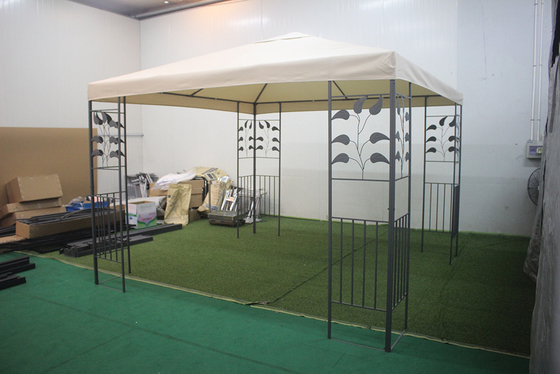 Park Leisure Double Top Gazebo 3*3m mit PA beschichtetem Stahlrahmen und Polyestergewebe