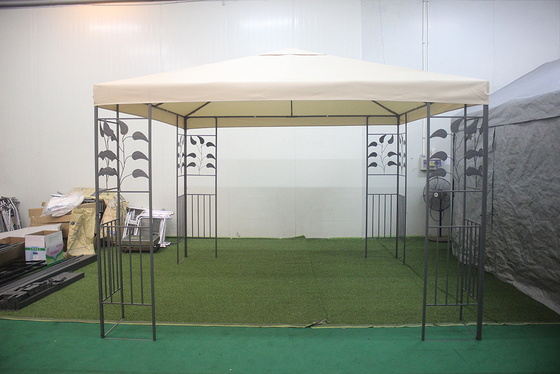 Park Leisure Double Top Gazebo 3*3m mit PA beschichtetem Stahlrahmen und Polyestergewebe