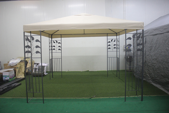 Park Leisure Double Top Gazebo 3*3m mit PA beschichtetem Stahlrahmen und Polyestergewebe
