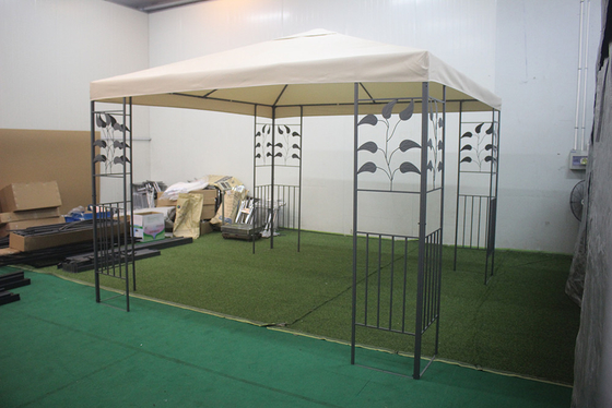 Park Leisure Double Top Gazebo 3*3m mit PA beschichtetem Stahlrahmen und Polyestergewebe