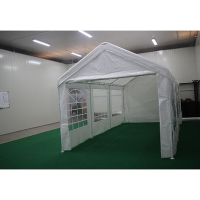 Außenpark CP004-W mit wasserdichtem PE-Oberdeckung und Metallrahmen 3X6M Gartenschuppen