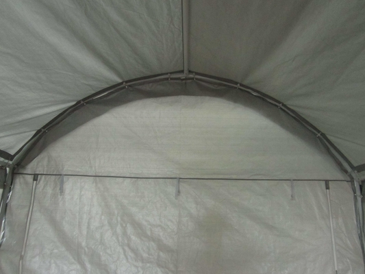 Wasserdichtes Stahlrahmen Kuppel Lagerzelt Schutzhütte Carport Canopy für den Außenbereich 300*600cm