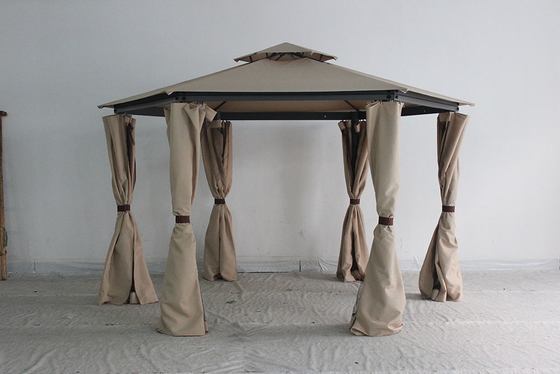 2*2*2.8M PVC-beschichtete Pavillon mit Vorhang und Moskitonetz von Top-Pavillonherstellern