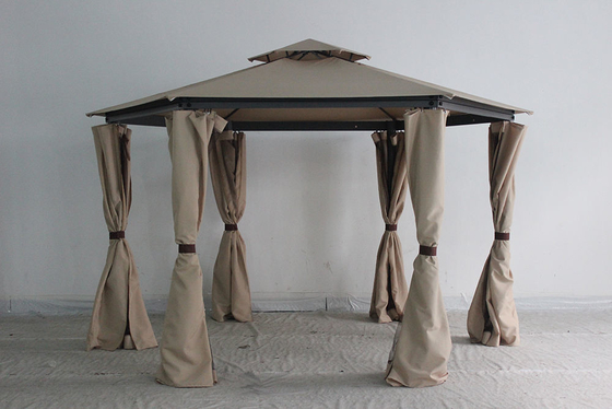 Außengarten klappbare Gazebo Pergola mit einfacher Montage und PVC-beschichteten Rahmenveredelung